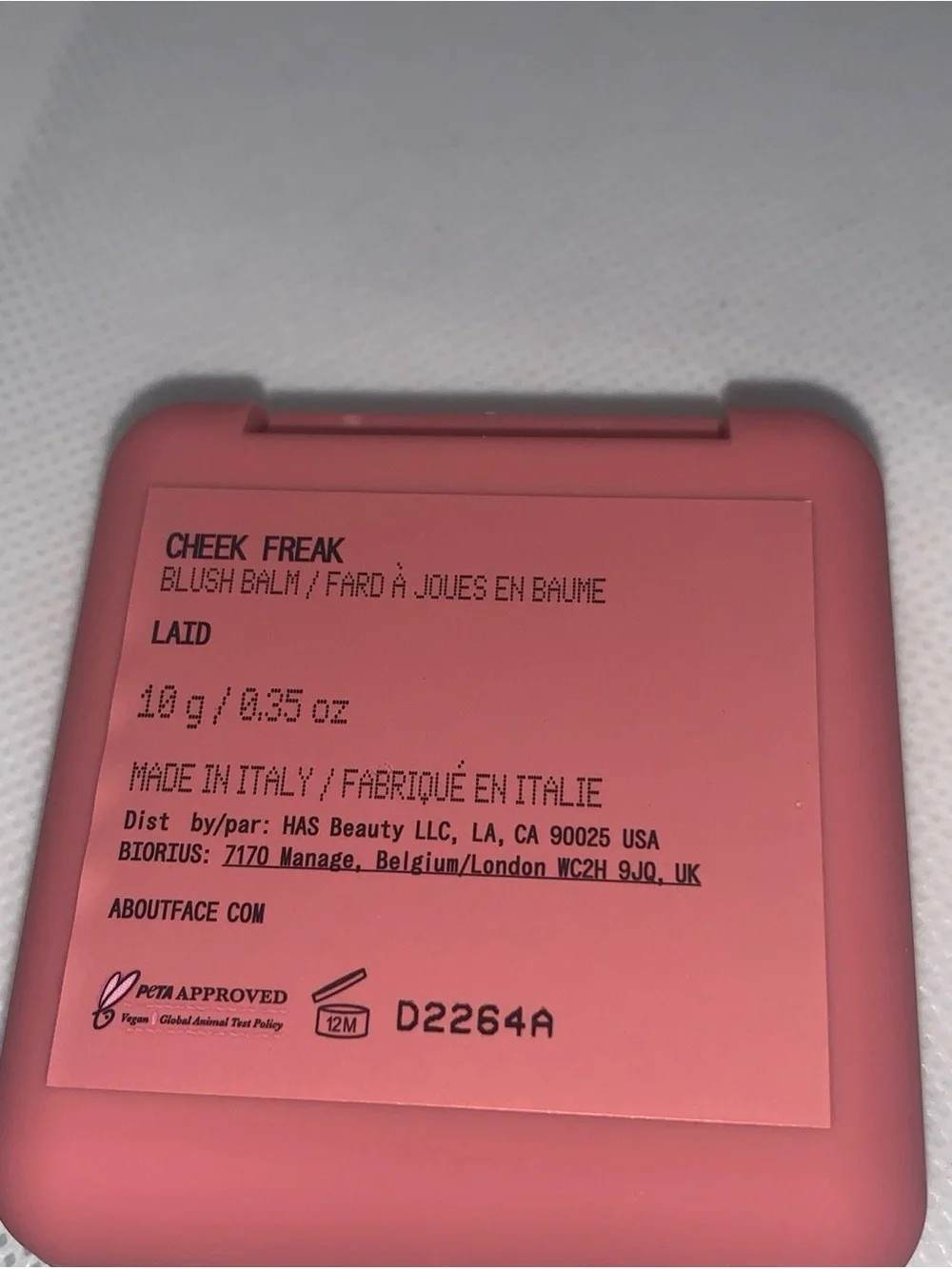 AF Cheek Freak Blush Balm - Laid- NIB .35 Oz